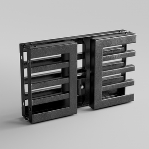 Rastrillo Nivelador <span class=keywords><strong>de</strong></span> Césped Ajustable <span class=keywords><strong>de</strong></span> Hierro Resistente para Jardín, Herramienta para Nivelar Suelo y Césped para Jardín y Patio - Product Image 2