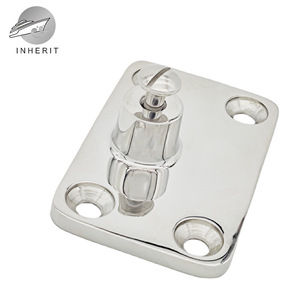 Charnière de pont en acier inoxydable 74x47x30mm à base carrée, quincaillerie marine, accessoire de bateau, pièce de rechange pour pare-soleil fixe - Product Image 5