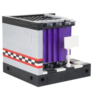 FNAF Midnight Stage con figuras de acción Foxi's Cave Building Blocks Figuras Personaje Bricks Friend Toys5 nights at <span class=keywords><strong>Freddy</strong></span> - Product Image 4