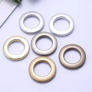 Günstige Vorhang Ösen ringe Kunststoff dekorative Hersteller in China, Kunststoff Ring Öse für Vorhänge