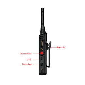 Zello Android portátil UHF <span class=keywords><strong>Woki</strong></span> Toki Sim 4g Walkie Talkie teléfono con huellas dactilares de desbloqueo - Product Image 5