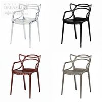Chaise Ghost transparente moderne en PP pour événements, mariages, banquets, location de mobilier de fête, fournisseur en gros, commande en gros directe d'usine