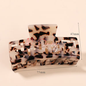 <span class=keywords><strong>Mi</strong></span> Dairy mode 2024 nouvelle forme <span class=keywords><strong>de</strong></span> rectangle évidé imprimé léopard acétate cheveux griffes pour femmes filles forcis <span class=keywords><strong>queue</strong></span> <span class=keywords><strong>de</strong></span> <span class=keywords><strong>cheval</strong></span> 223842 - Product Image 6