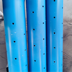 Tubo di rivestimento per pozzi in PVC con schermo scanalato per fori di sondaggio, per l'approvvigionamento idrico e l'<span class=keywords><strong>irrigazione</strong></span>, tubazioni filtranti 32mm-355mm - Product Image 5