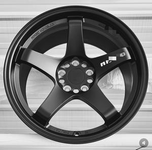 Vorgin ล้ออลูมิเนียมปลอมแปลงที่6061T6 5x114 17 18 19นิ้ว5X112 5X120 8J/8.5J <span class=keywords><strong>GT4</strong></span> <span class=keywords><strong>Nismo</strong></span> สำหรับ BMW Nissan-R น้ำหนักเบา - Product Image 3