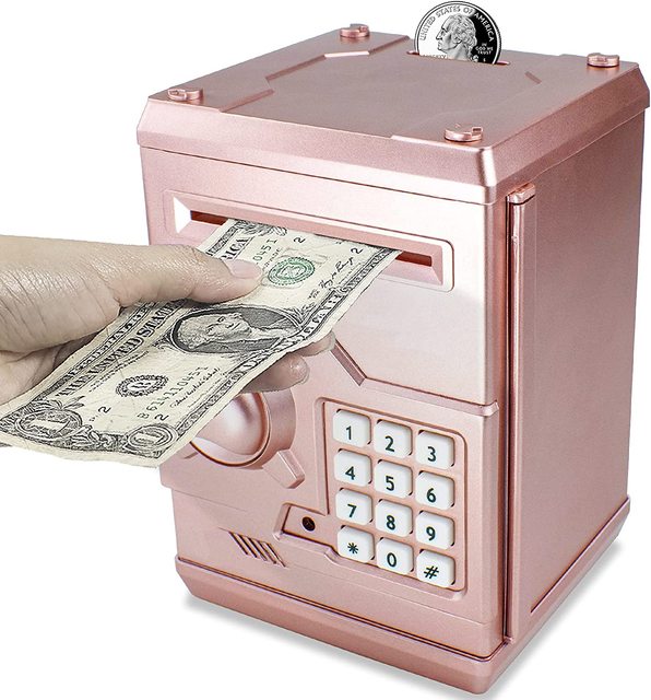 Best Gift for Kids Mini ATM Piggy Bank Educational Toy Machine