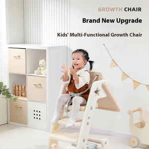 Baby Multifunctional Growth Chair Children Dining <strong>Eating</strong> Dining High Chairs Kids Study Feeding Chair Ages 1-12 Years - Product Image 2