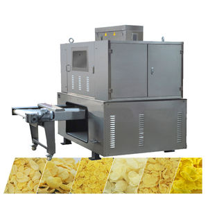 Línea de procesamiento de cereales de desayuno inflados completamente automáticos - Product Image 2