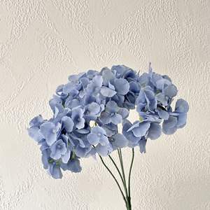 Tessuto di seta blu fiori artificiali rose e tulipani per matrimoni casa salotti e alberghi - Product Image 4