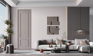 Puertas para Interiores de Casa, Puerta de Madera para el Hogar, Material Ecológico, Diseño Moderno y Seguro para Dormitorio, Puertas Interiores de Núcleo Sólido - Product Image 2
