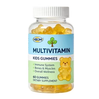 Complément alimentaire multivitaminé pour enfants OEM avec vitamines D3, K2, B12, B6, A, C et zinc
