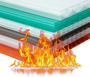 Fabriqué en Chine Panneaux creux en <span class=keywords><strong>polycarbonate</strong></span> de <span class=keywords><strong>4mm</strong></span> d'épaisseur pour serre vierge Bayer PC Feuille creuse - Product Image 2