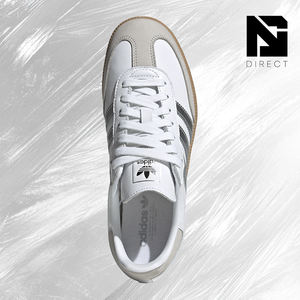 <span class=keywords><strong>Adidas</strong></span> Samba Og Wmns 'white Silver Metallic Grey' Dropshipping Fashion Daily Shoes Women Causal Sneaker - Product Image 4