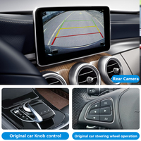 Adaptor CarPlay nirkabel, adaptor Multimedia mobil nirkabel SLK GLK GLA ML, Video Multimedia mobil Android untuk Mercedes Benz
