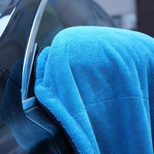 Chiffons microfibres sans bords 1200-1400 GSM pour le lavage et l'entretien automobile, serviettes de séchage torsadées pour le detailing - Product Image 1