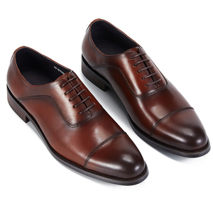 Chaussures habillées formelles pour hommes de style italien en cuir véritable, classiques, pour affaires, grandes tailles EUR 38-46, pour mariage et occasions spéciales - Product Image 3