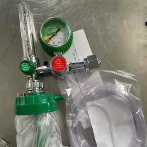 Regulador <span class=keywords><strong>de</strong></span> Oxígeno Médico con Flujómetro y Botella Humidificadora para Hospital y Cuidado en el Hogar - Product Image 3