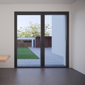 <span class=keywords><strong>Puerta</strong></span> Batiente de Aluminio de Doble Hoja, <span class=keywords><strong>Puerta</strong></span> de Entrada Comercial para Centros Comerciales y Edificios Públicos - Product Image 1