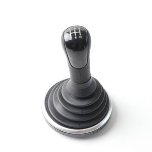 Pommeau de levier de vitesse noir en cuir ergonomique à 5 vitesses pour Ford Focus Mondeo Fiesta - Product Image 4