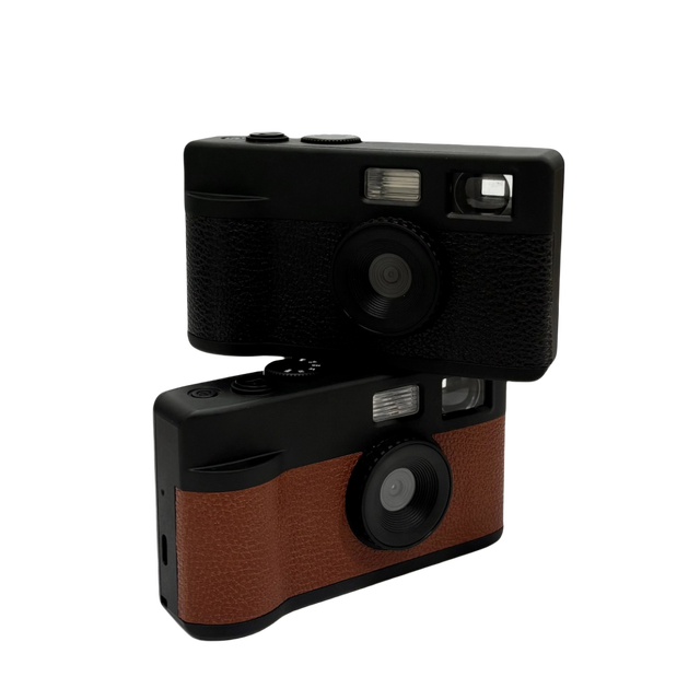 CE FCC 6 Filters Dial 12MP Screenless Retro Vintage Camera Screen-Free Display Xenon LED Digital Camera for Camp