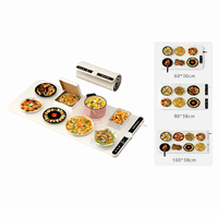 Plateau chauffant électrique au design moderne, tapis chauffant en silicone pour aliments, coussin chauffant pour buffets et fêtes