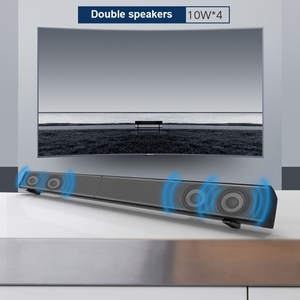 Nouveautés - Barre de son home cinéma sans fil LP-09 (CE0148) avec télécommande (noir) - Puissance de sortie 30-50W - Compatible <span class=keywords><strong>Alexa</strong></span> - Product Image 6