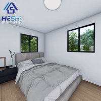 Maison préfabriquée mobile extensible de 40 pieds ou 20 pieds, couleur personnalisée, 2, 3, 4 ou 5 chambres, villa préfabriquée, maison portable