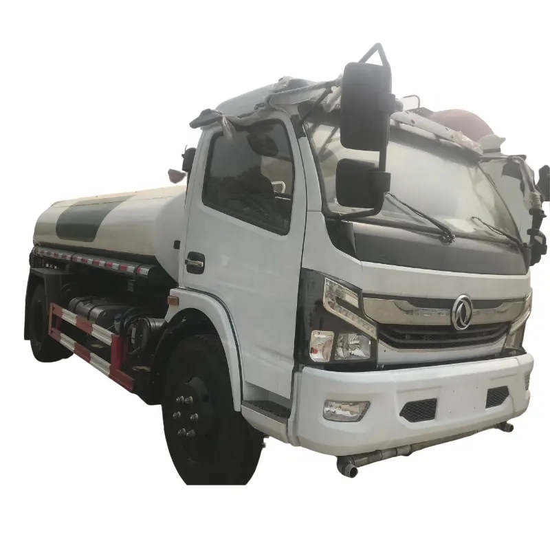 Meilleure vente 3T 5T camion-citerne camion-citerne RHD dongfeng capitaine 6 pneus carbone mini citerne camion-citerne pompe à eau portable