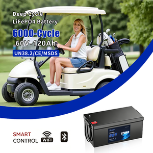 60V 120Ah Grade a High Quality 36V 48V <b>72V</b> 50Ah 72Ah 80Ah 105Ah 150Ah LiFePO4 Customizable Golf Cart <b>Battery</b> Pack - Product Image 2