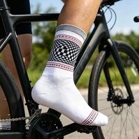 Chaussettes de sport pour jeunes en nylon 200N de qualité supérieure, à séchage rapide, absorbant les chocs, pour le cyclisme, la course à pied et l'athlétisme – Offre spéciale