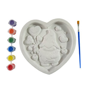 Elsas – jouets <span class=keywords><strong>de</strong></span> bricolage en céramique <span class=keywords><strong>pour</strong></span> enfants, artisanat d'art, <span class=keywords><strong>dessin</strong></span> <span class=keywords><strong>de</strong></span> couleur, disques <span class=keywords><strong>de</strong></span> plâtre <span class=keywords><strong>de</strong></span> noël, ensemble <span class=keywords><strong>de</strong></span> peinture <span class=keywords><strong>pour</strong></span> enfants - Product Image 4