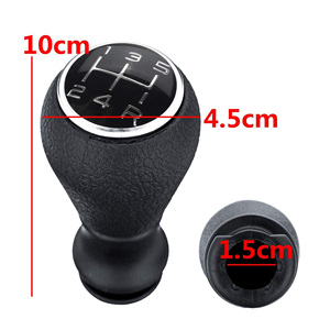 <span class=keywords><strong>Pommeau</strong></span> de levier de <span class=keywords><strong>vitesse</strong></span> en cuir 5 vitesses compatible avec CITROEN C1 <span class=keywords><strong>C3</strong></span> C4 et PEUGEOT 205 206 - Product Image 6