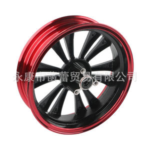 Accessoires pour véhicules électriques Red Falcon 6200, moyeu de roue en alliage d'aluminium de 13 pouces pour motos et VTT, rouge - Product Image 5