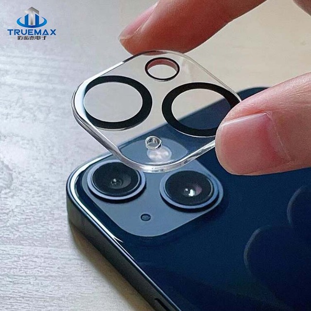 Mobile Phone Accessories for iPhone 11 12 13 Mini 14 Plus Pro Max Glass Diamond Dual IP Hoods Camera Lenses Protector
