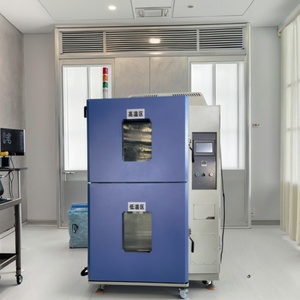 Buồng thử nghiệm sốc nhiệt hai hộp Máy kiểm tra sốc nhiệt độ thấp cao Thiết bị kiểm tra sốc lạnh và nóng - Product Image 5