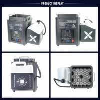 Machine à fumée verticale électrique 3000W en aluminium, colonne DMX LED RGB 12 canaux, 70000 CFM, jet de fumée vers le haut pour spectacle scénique