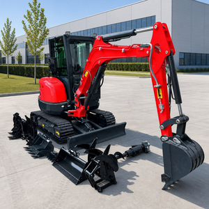 Oferta Relámpago: Excavadora de 3.5 Toneladas con Motor EPA, Mini Excavadora Agrícola de 1 y 2 Toneladas, Precios de Mini Excavadoras de Orugas - Product Image 1