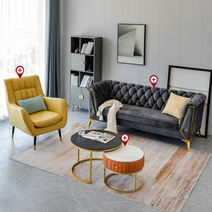 SPARKLE Hot <b>Sale</b> Fashion Microfiber Fabric Leisure <b>Chair</b> High Quality - Product Image 5