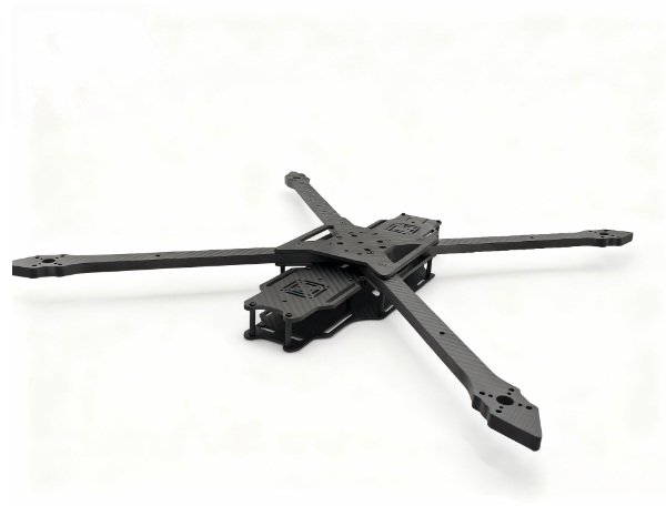 Freestyle & Long-Range 13 Inch Quadcopter FPV Drone Frame Kit Lightweight Carbon Fiber Private Mold