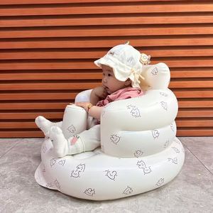 Modern Cute Bear Pattern PVC <b>Inflatable</b> Baby <b>Sofa</b> Chair Easy to Carry for Living Room Bedroom or Outdoor Use - Product Image 3
