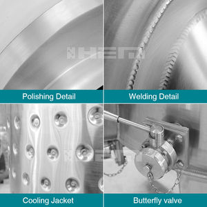 Réservoir de fermentation de fruits en acier inoxydable, cidermes sanitaire à couvercle flottant, machine à vin, équipement de vinothèque commerciale - Product Image 5