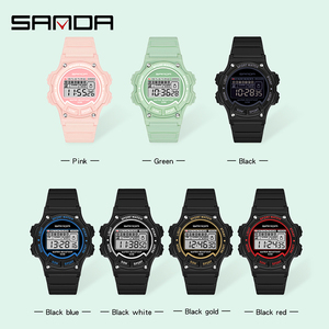 Sanda 6020 Promozionale Orologi Digitali Donne Luminoso Chrono Water Resistant LED Elettronico di Modo Delle Ragazze di Sport <span class=keywords><strong>Orologio</strong></span> <span class=keywords><strong>Da</strong></span> <span class=keywords><strong>Polso</strong></span> - Product Image 6
