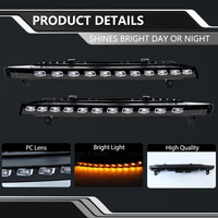 Feux de jour à LED de haute qualité avec garantie, clignotants de conduite pour Audi Q7 2010 2011 2012 2013 2014 2015, lumière jaune uniquement