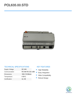 Controlador DDC Programable Inteligente Usado PLC POL635.00.STD para Automatización Industrial