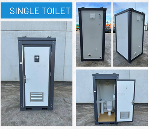 Hiện đại cao cấp ngoài trời di động nhà vệ sinh và phòng tắm container xách tay VIP WC cho trường học công viên và các địa điểm khác - Product Image 2
