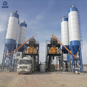 Planta Mezcladora de Concreto Estacionaria HZS 75 en Oferta con Tolva Elevadora y Mezclador JS - Product Image 5