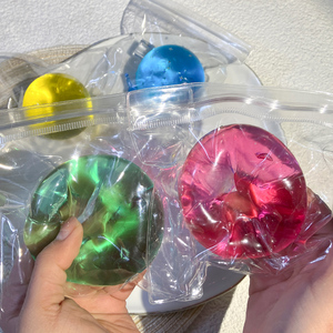 Juguete de Pelota de Ramune, Blandito Transparente Relleno de Maltosa de Ascenso Lento, Juguete Antiestrés de Gran Valor para Niños y Adultos - Product Image 3
