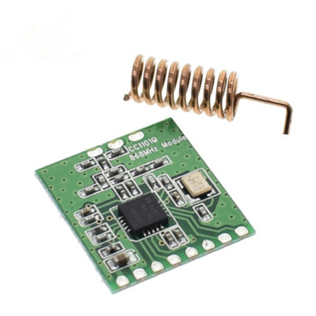 CC1101 868mhz/433mhz wireless transceiver integrated industrial radio frequency remote communication module