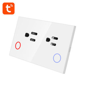 <span class=keywords><strong>Enchufe</strong></span> Inteligente WiFi Tuya con <span class=keywords><strong>Temporizador</strong></span> de Energía, Nivel IP66, Red Zigbee para Uso Doméstico, Interruptores de Pared Inteligentes - Product Image 2