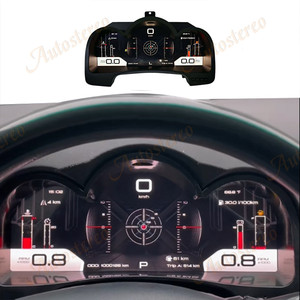 หน้าจอแสดงผลดิจิตอลสำหรับ Toyota Hilux Fortuner ปี 2007-2015 จอแสดงผลเสมือนจริง ชุดเครื่องเล่นมัลติมีเดียในรถยนต์ แดชบอร์ดพร้อมมาตรวัดความเร็ว - Product Image 4